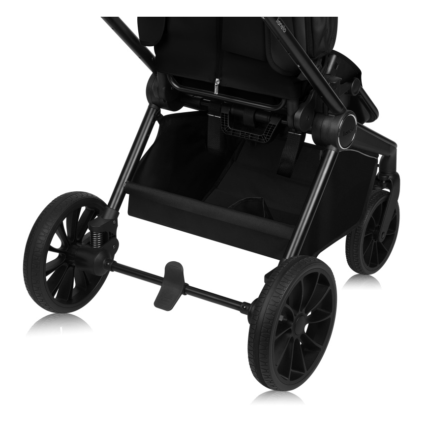 Lionelo - Carrinho combinado 2 em 1 MIKA PLUS Preto Ônix