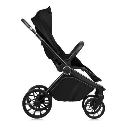 Lionelo - Carrinho combinado 2 em 1 MIKA PLUS Preto Ônix
