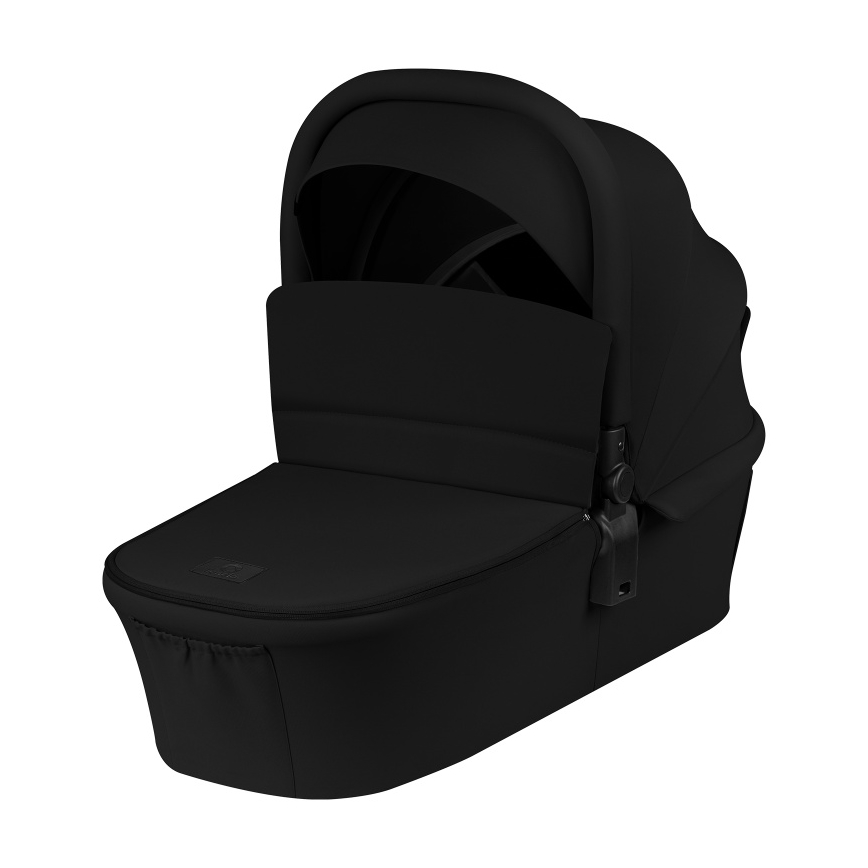 Lionelo - Carrinho combinado 2 em 1 MIKA PLUS Preto Ônix