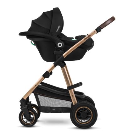 Lionelo - Carrinho combinado 3 em 1 AMBER Black Onyx