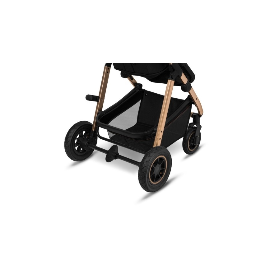 Lionelo - Carrinho combinado 3 em 1 AMBER Black Onyx