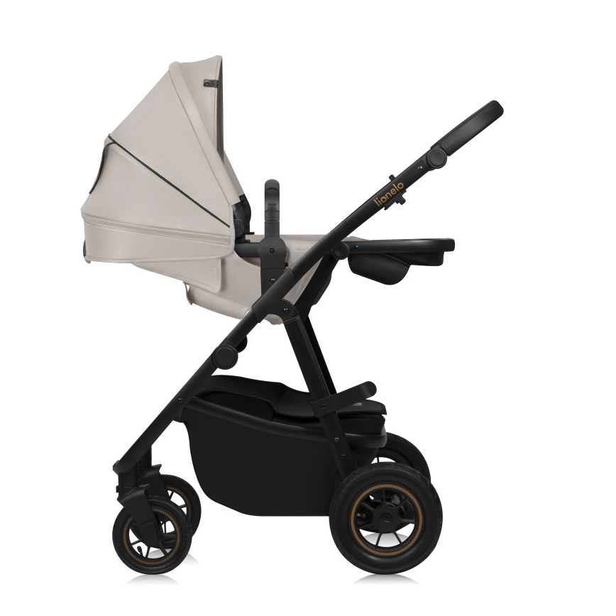 Lionelo - Carrinho combinado 3 em 1 AMBER PLUS Beige Sand