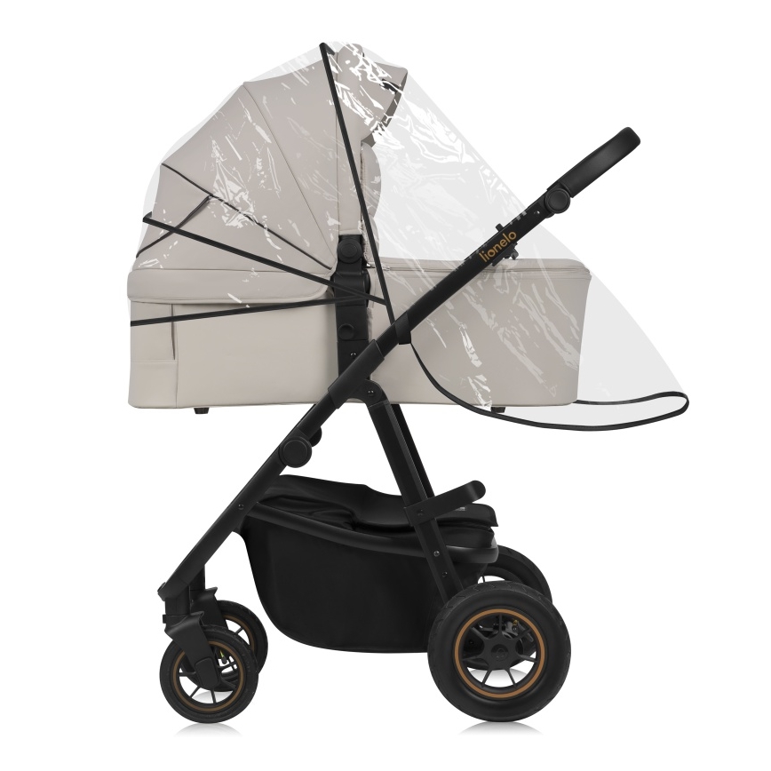 Lionelo - Carrinho combinado 3 em 1 AMBER PLUS Beige Sand