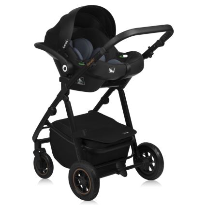 Lionelo - Carrinho combinado 3 em 1 AMBER PLUS Beige Sand
