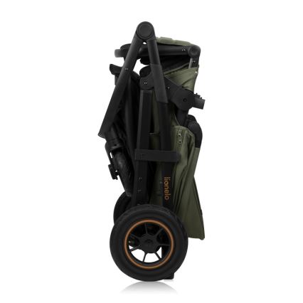 Lionelo - Carrinho combinado 3 em 1 AMBER PLUS Verde Floresta