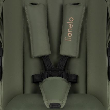 Lionelo - Carrinho combinado 3 em 1 AMBER PLUS Verde Floresta