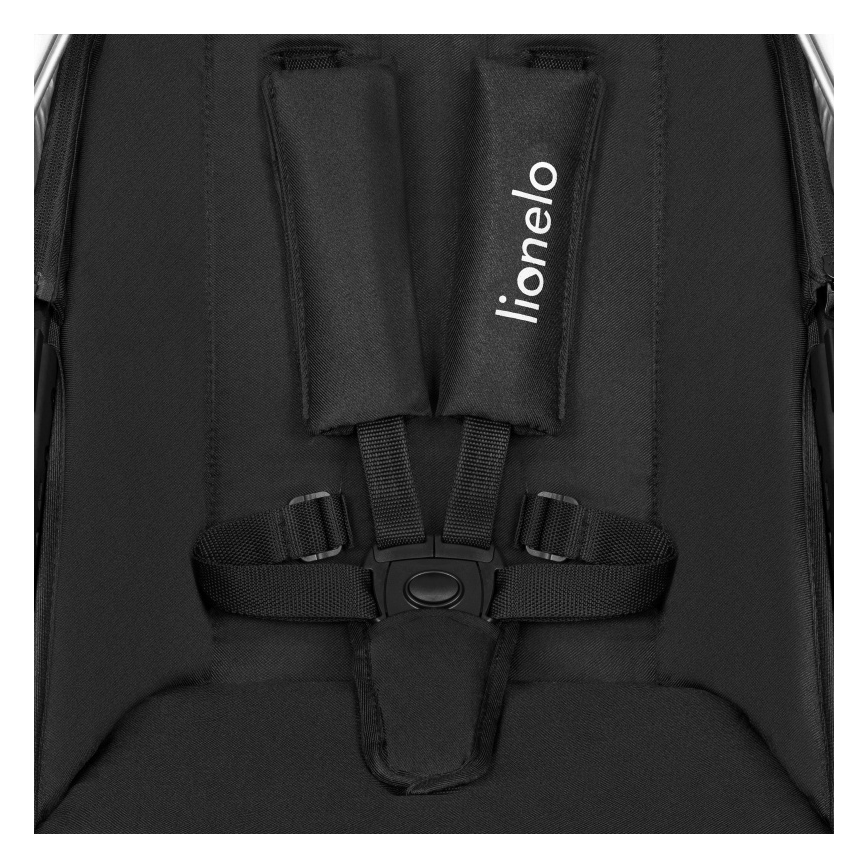 Lionelo - Carrinho combinado 3 em 1 AMBER Preto Prata