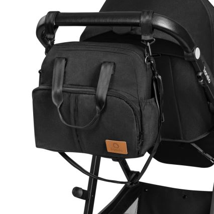 Lionelo - Carrinho combinado 3 em 1 BIANKA Black Onyx