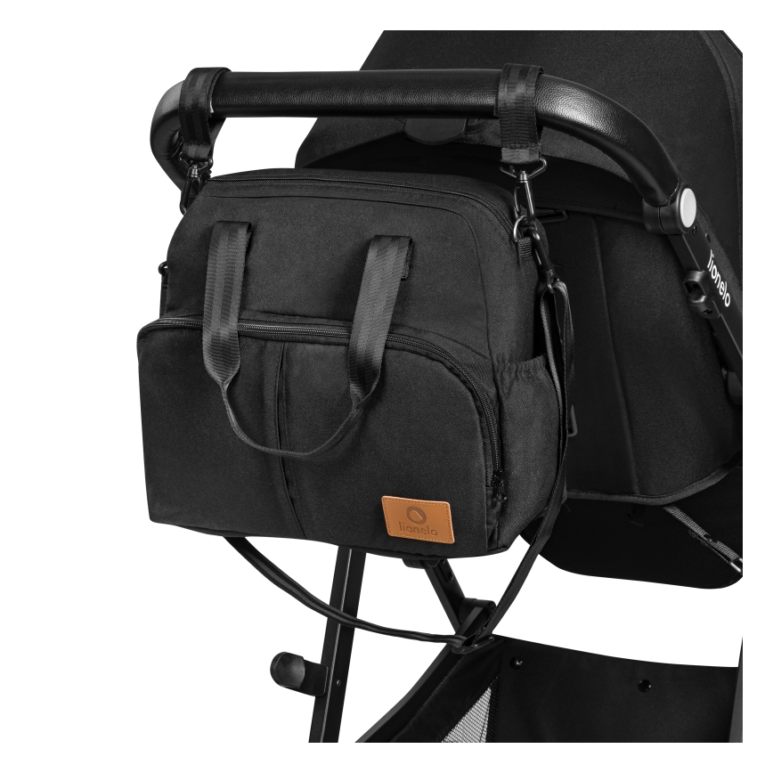Lionelo - Carrinho combinado 3 em 1 BIANKA Black Onyx