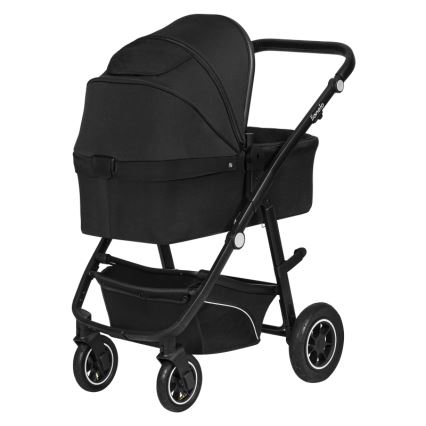 Lionelo - Carrinho combinado 3 em 1 BIANKA Black Onyx