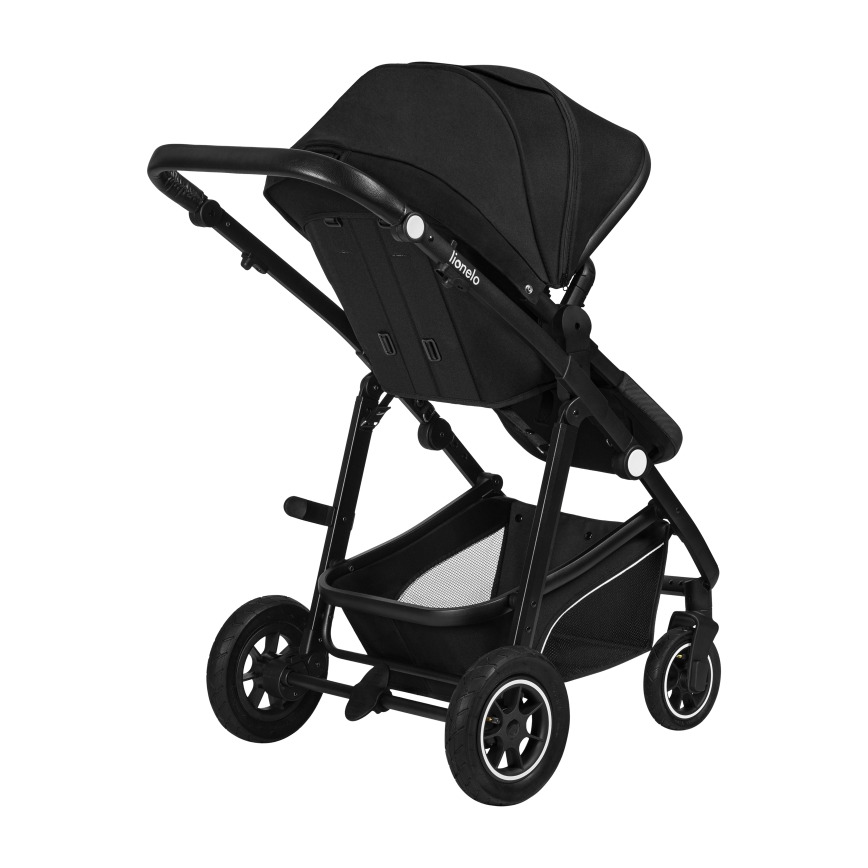 Lionelo - Carrinho combinado 3 em 1 BIANKA Black Onyx