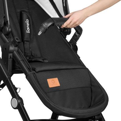 Lionelo - Carrinho combinado 3 em 1 BIANKA Black Onyx