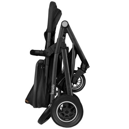 Lionelo - Carrinho combinado 3 em 1 BIANKA Black Onyx