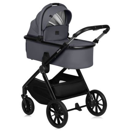 Lionelo - Carrinho combinado 3 em 1 LAYLA Grey Stone