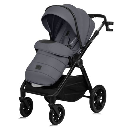 Lionelo - Carrinho combinado 3 em 1 LAYLA Grey Stone