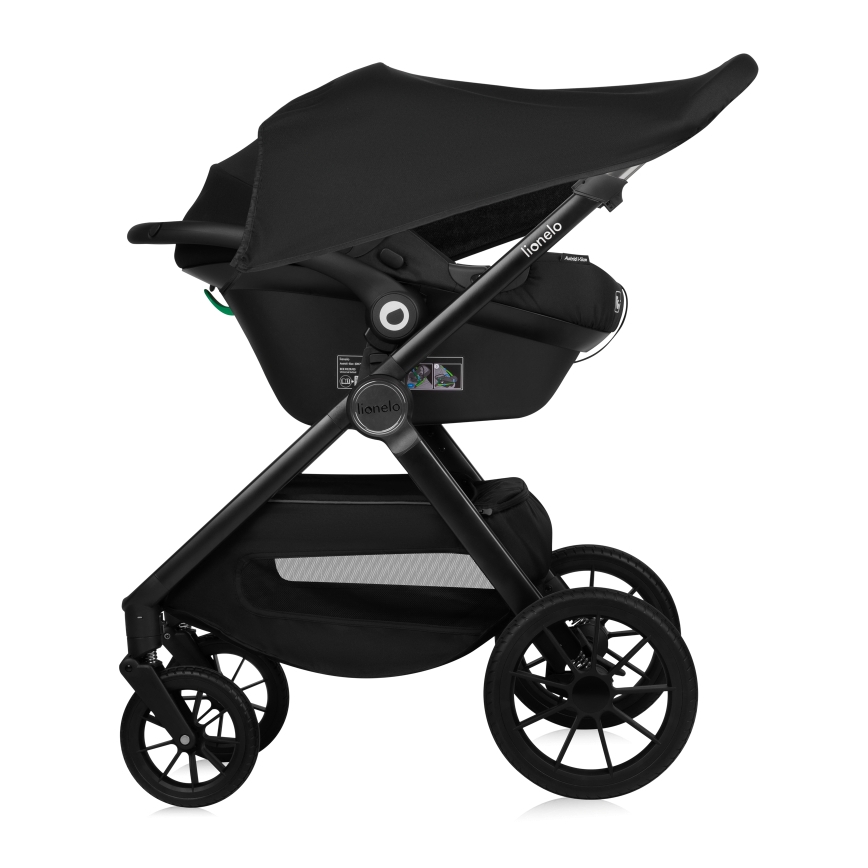 Lionelo - Carrinho combinado 3 em 1 LAYLA Grey Stone