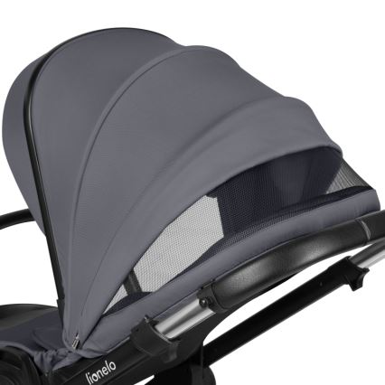 Lionelo - Carrinho combinado 3 em 1 LAYLA Grey Stone