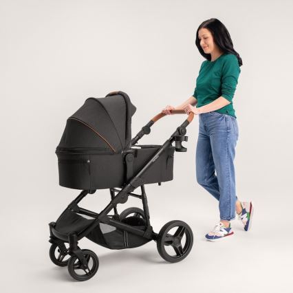 Lionelo - Carrinho combinado 3 em 1 MARI TOUR Preto Ônix