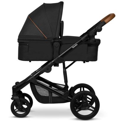 Lionelo - Carrinho combinado 3 em 1 MARI TOUR Preto Ônix