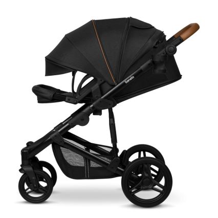 Lionelo - Carrinho combinado 3 em 1 MARI TOUR Preto Ônix