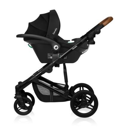 Lionelo - Carrinho combinado 3 em 1 MARI TOUR Preto Ônix