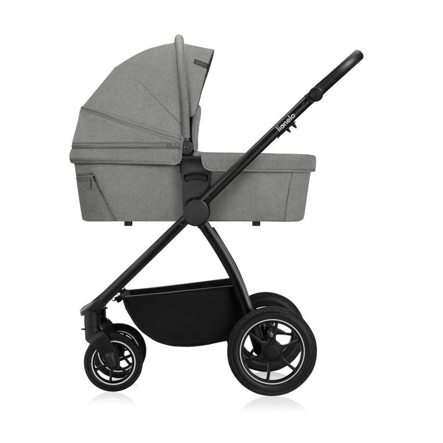 Lionelo - Carrinho combinado 3 em 1 MERIL Grey Stone