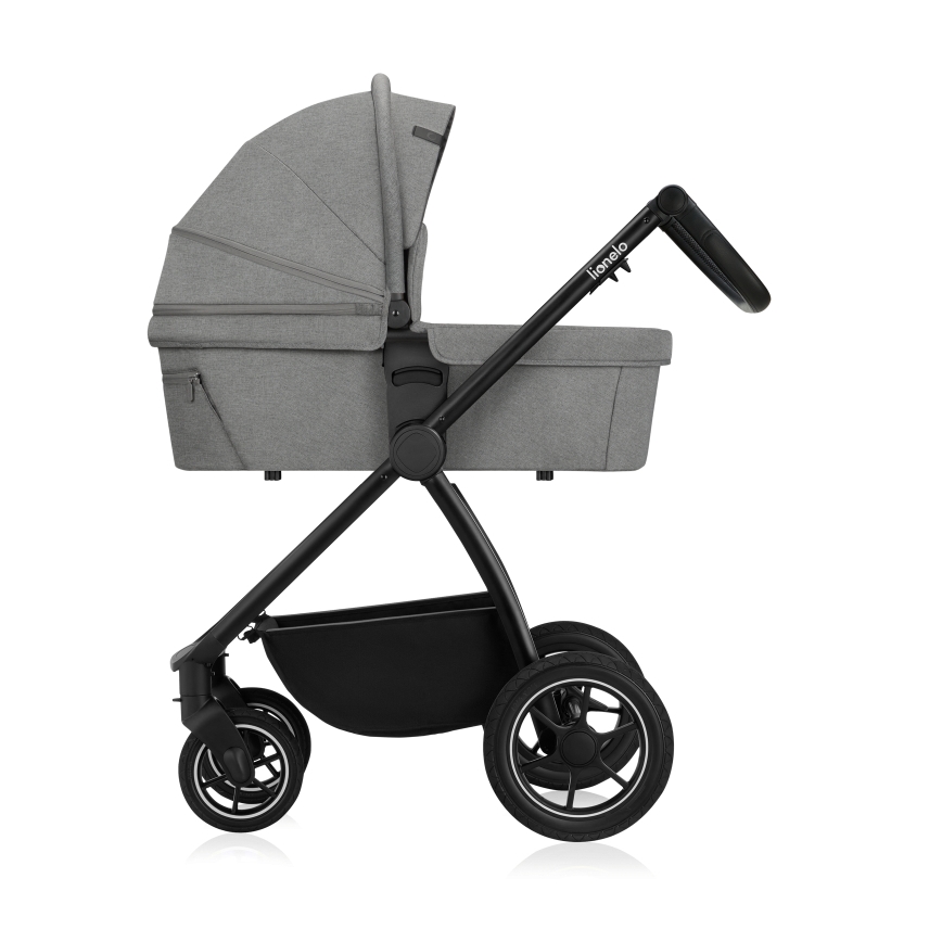 Lionelo - Carrinho combinado 3 em 1 MERIL Grey Stone