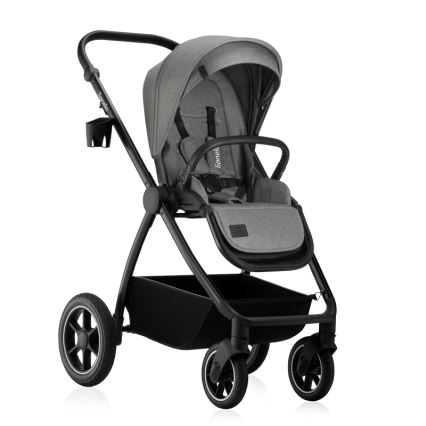 Lionelo - Carrinho combinado 3 em 1 MERIL Grey Stone