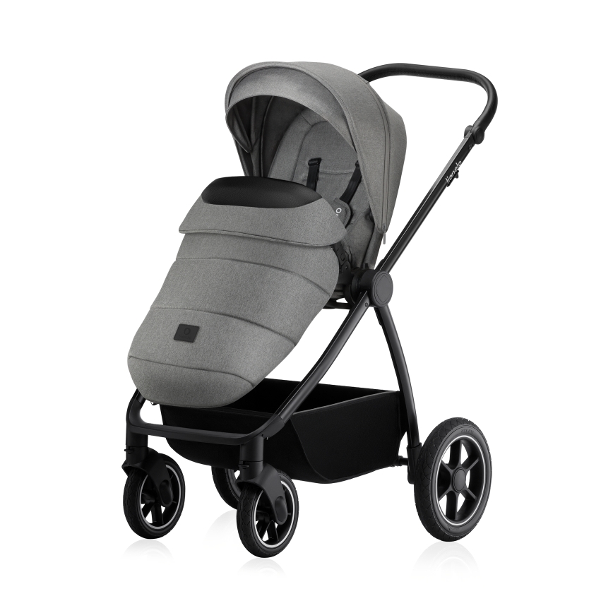Lionelo - Carrinho combinado 3 em 1 MERIL Grey Stone