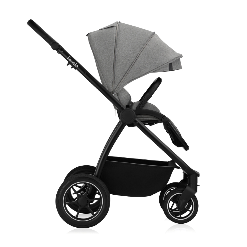 Lionelo - Carrinho combinado 3 em 1 MERIL Grey Stone