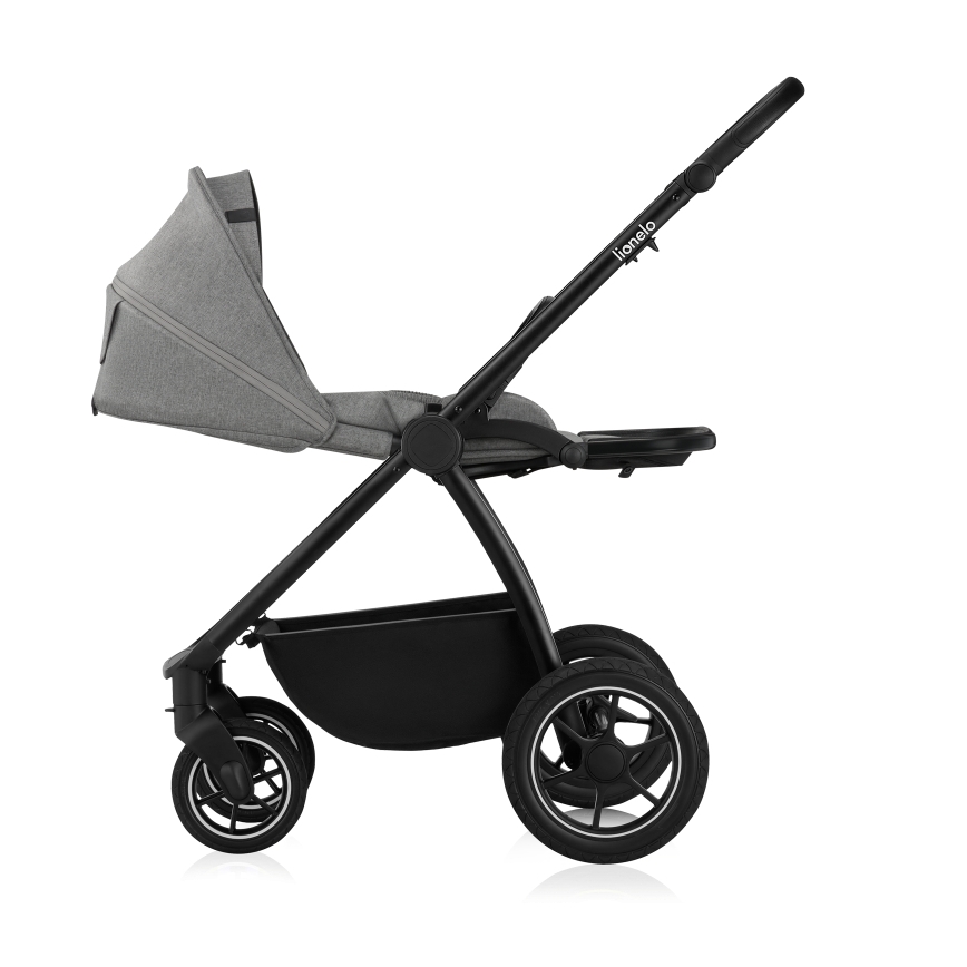 Lionelo - Carrinho combinado 3 em 1 MERIL Grey Stone