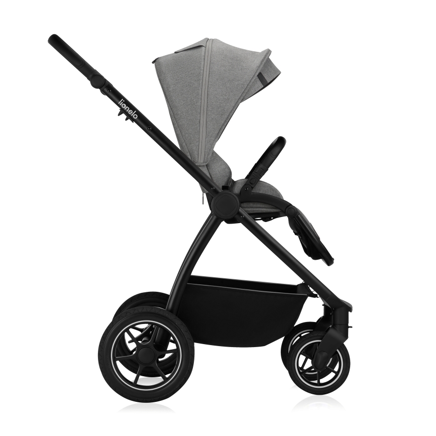 Lionelo - Carrinho combinado 3 em 1 MERIL Grey Stone