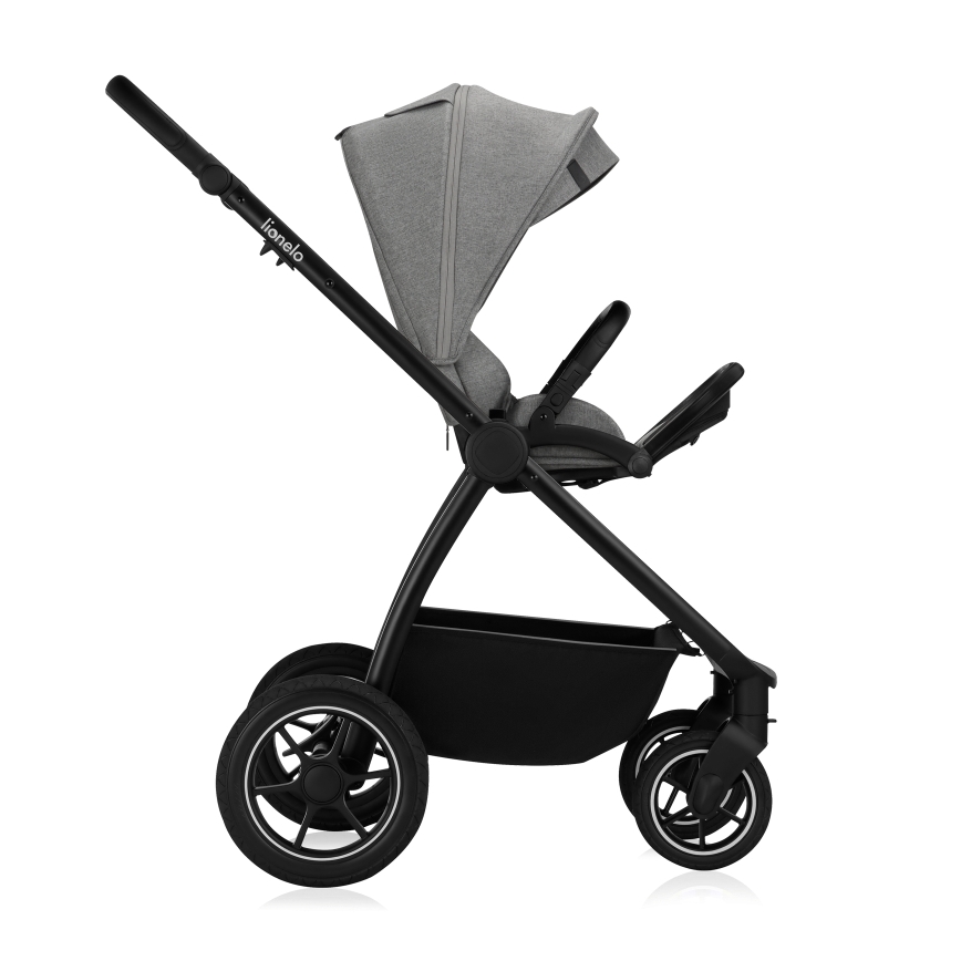 Lionelo - Carrinho combinado 3 em 1 MERIL Grey Stone