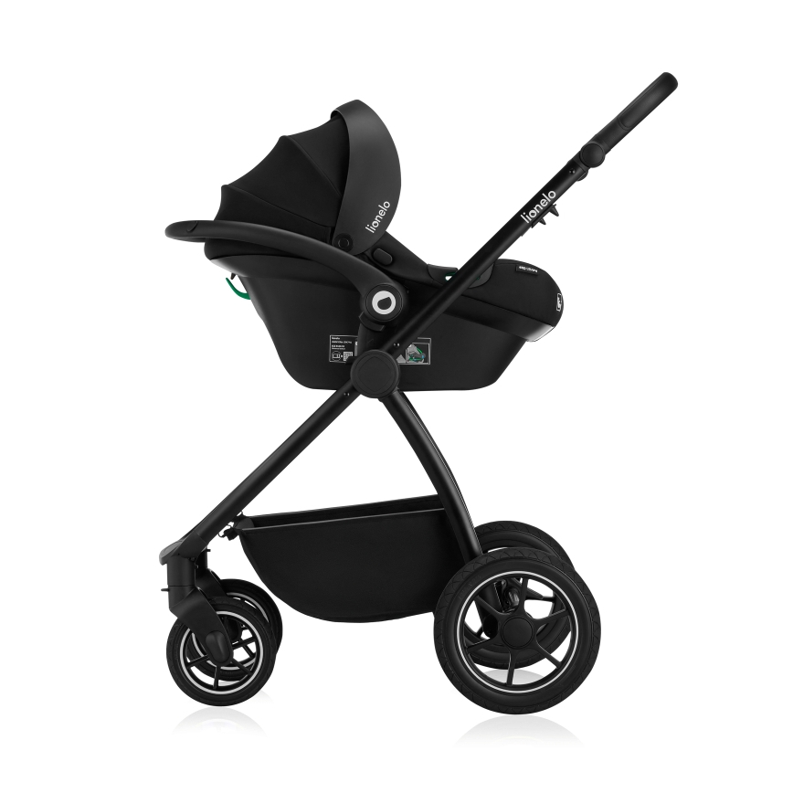 Lionelo - Carrinho combinado 3 em 1 MERIL Grey Stone