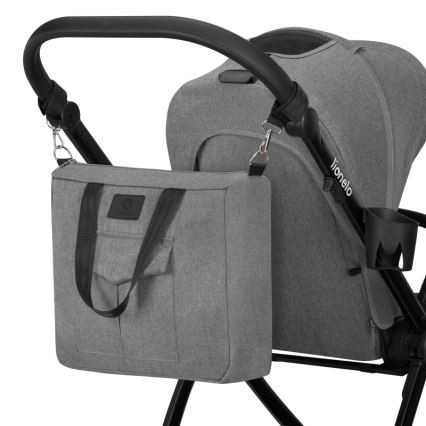 Lionelo - Carrinho combinado 3 em 1 MERIL Grey Stone