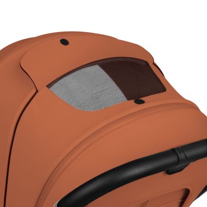 Lionelo - Carrinho combinado 3 em 1 MIKA PLUS Castanho Ferrugem