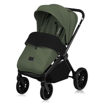 Lionelo - Carrinho combinado 3 em 1 MIKA PLUS Verde-oliva