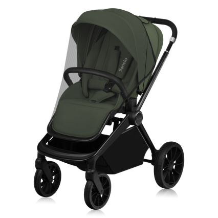 Lionelo - Carrinho combinado 3 em 1 MIKA PLUS Verde-oliva