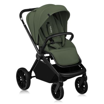 Lionelo - Carrinho combinado 3 em 1 MIKA PLUS Verde-oliva