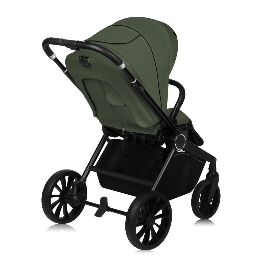 Lionelo - Carrinho combinado 3 em 1 MIKA PLUS Verde-oliva