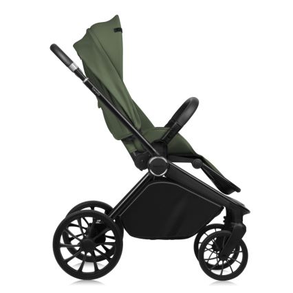 Lionelo - Carrinho combinado 3 em 1 MIKA PLUS Verde-oliva