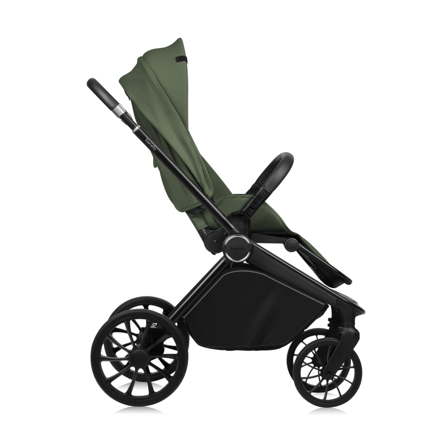 Lionelo - Carrinho combinado 3 em 1 MIKA PLUS Verde-oliva