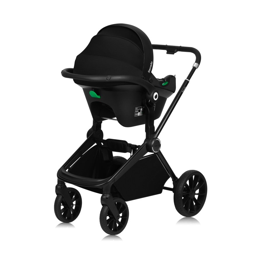 Lionelo - Carrinho combinado 3 em 1 MIKA PLUS Verde-oliva