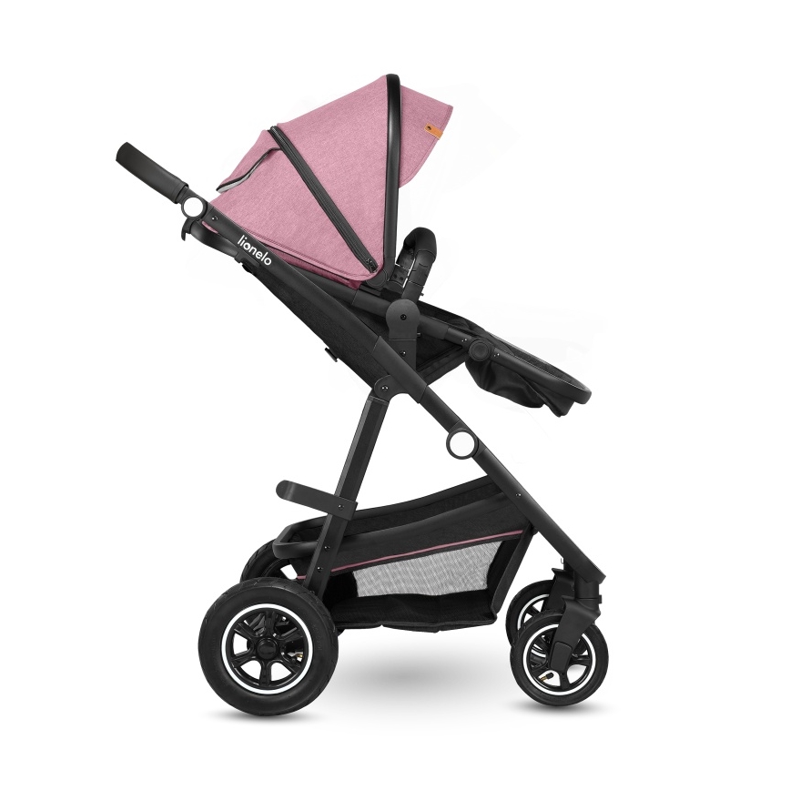 Lionelo - Carrinho combinável 2 em 1 AMBER Rosa