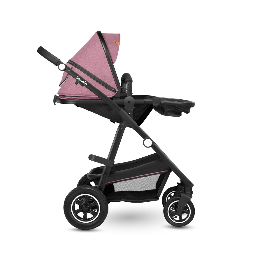 Lionelo - Carrinho combinável 2 em 1 AMBER Rosa