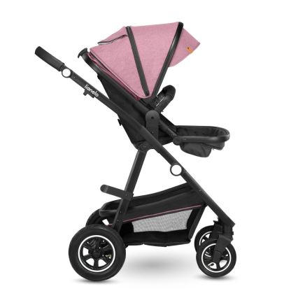 Lionelo - Carrinho combinável 2 em 1 AMBER Rosa