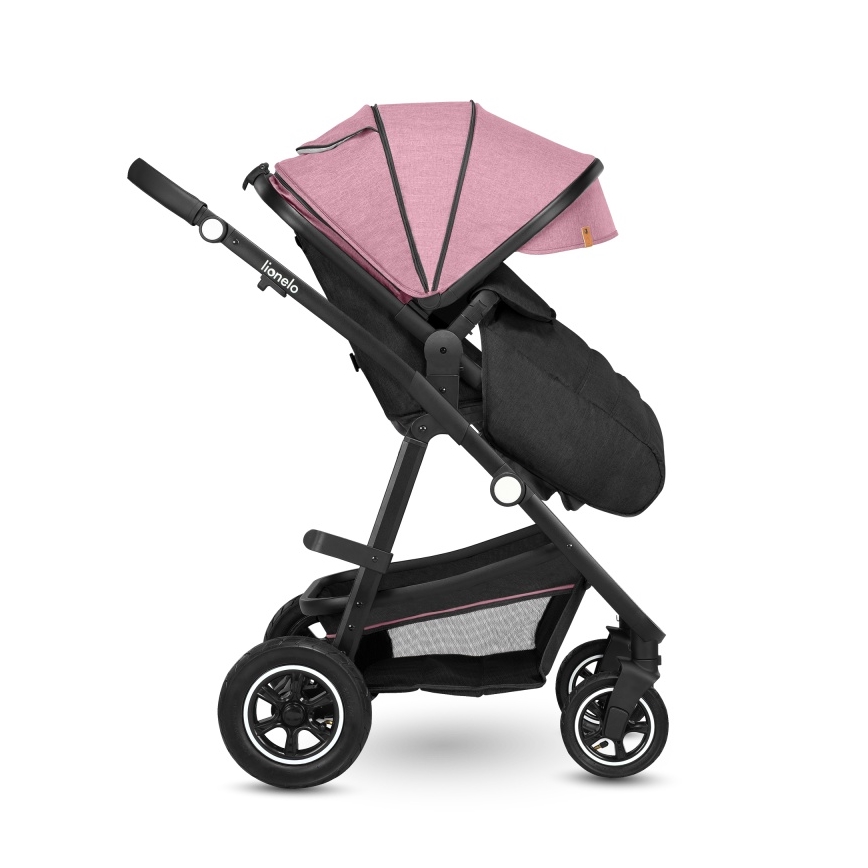 Lionelo - Carrinho combinável 2 em 1 AMBER Rosa
