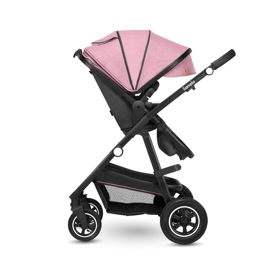 Lionelo - Carrinho combinável 2 em 1 AMBER Rosa