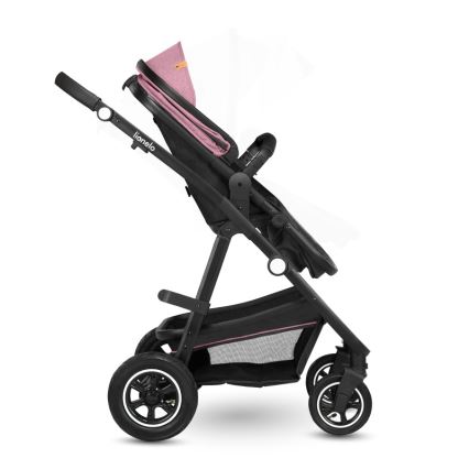 Lionelo - Carrinho combinável 2 em 1 AMBER Rosa