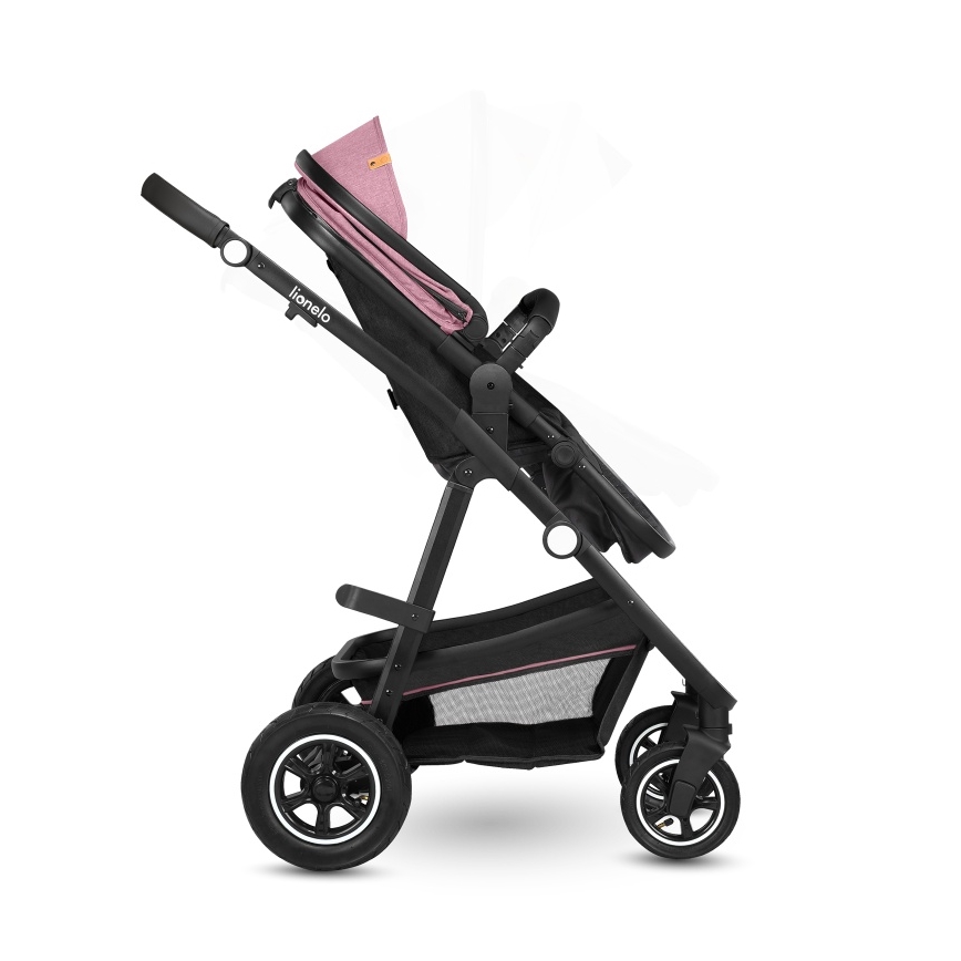 Lionelo - Carrinho combinável 2 em 1 AMBER Rosa
